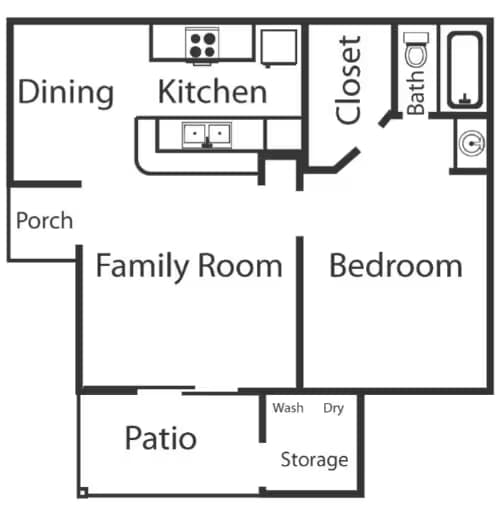 A1 0124 floor plan