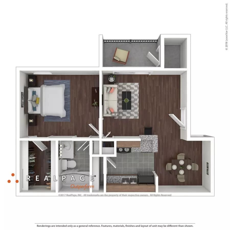 Unit 1804 1804 floor plan
