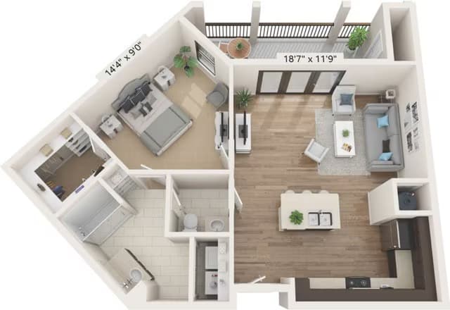 A3 5-5204 floor plan