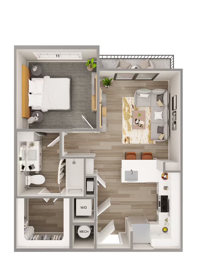 A2 AL 6107 floor plan