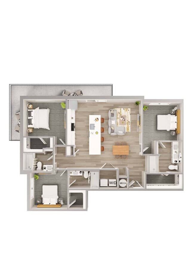 Unit 1101 1101 floor plan