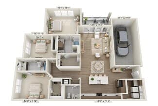 Unit 3101 floor plan