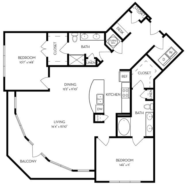 B4 1325 floor plan
