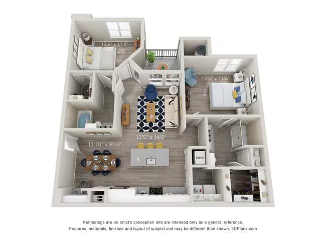 B-3 4205 floor plan
