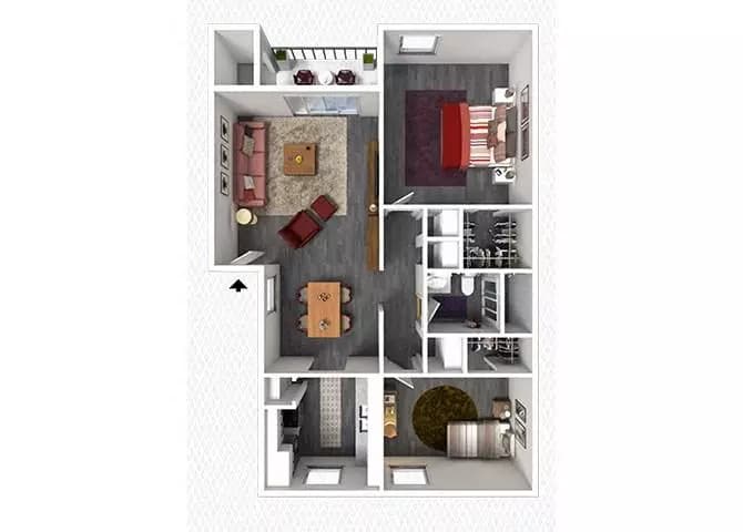 B2 floor plan