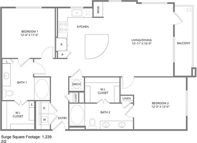 B3 3322 floor plan