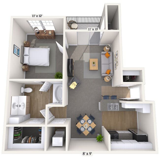 Unit 007717 floor plan