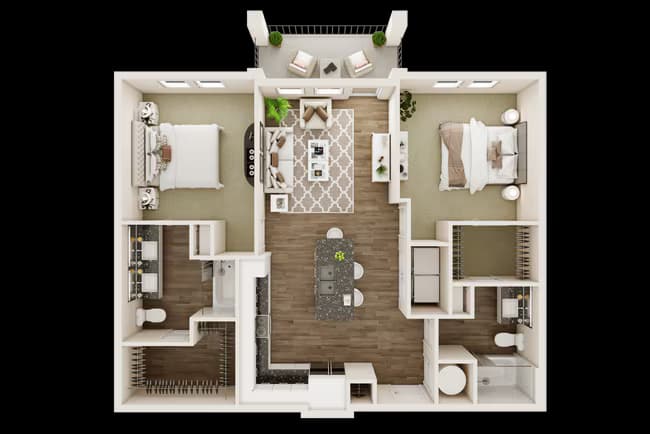 Unit 4-4202 floor plan