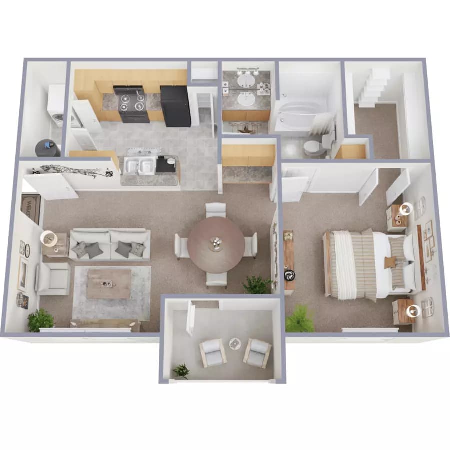 Unit 8312 8312 floor plan