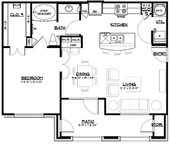 Unit 906 906 floor plan