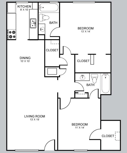 Unit 335 335 floor plan