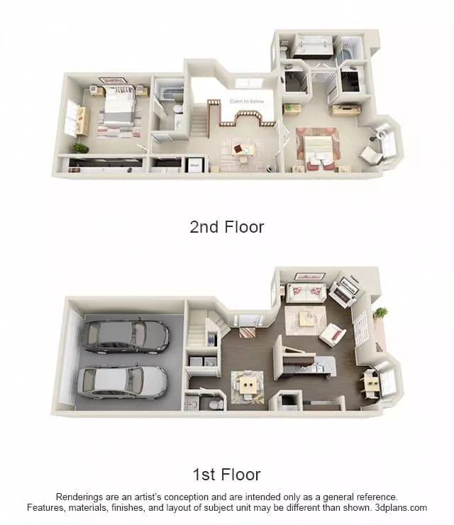 Unit 2680C 2680C floor plan