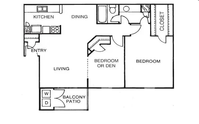 2-1 floor plan