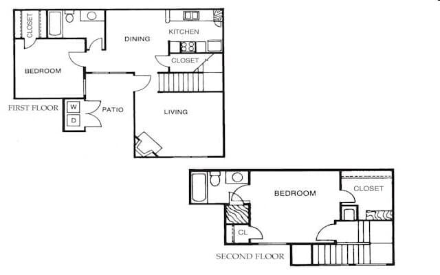 2-2 floor plan