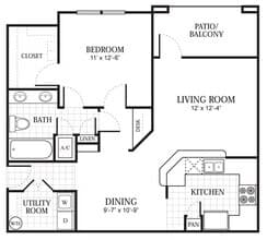 ASHTON 1322 floor plan