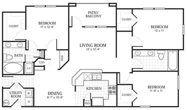 CANTERBURY - C2 1427 floor plan