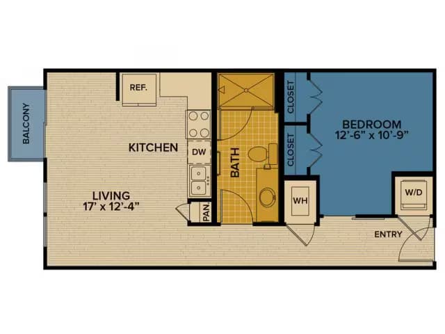 Unit 3033 floor plan