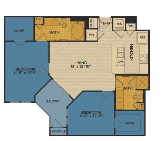 B1 1059 floor plan