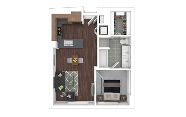 Unit 2011 floor plan