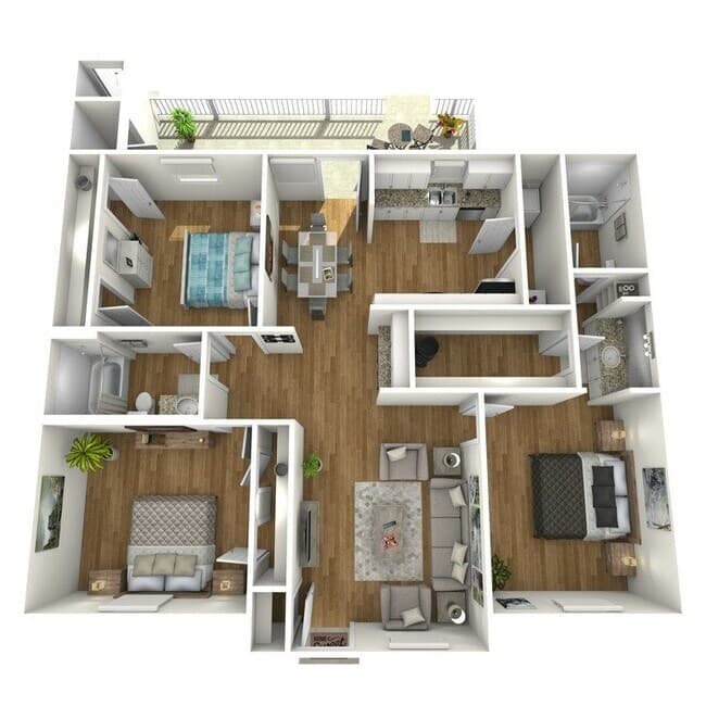 E 36U floor plan