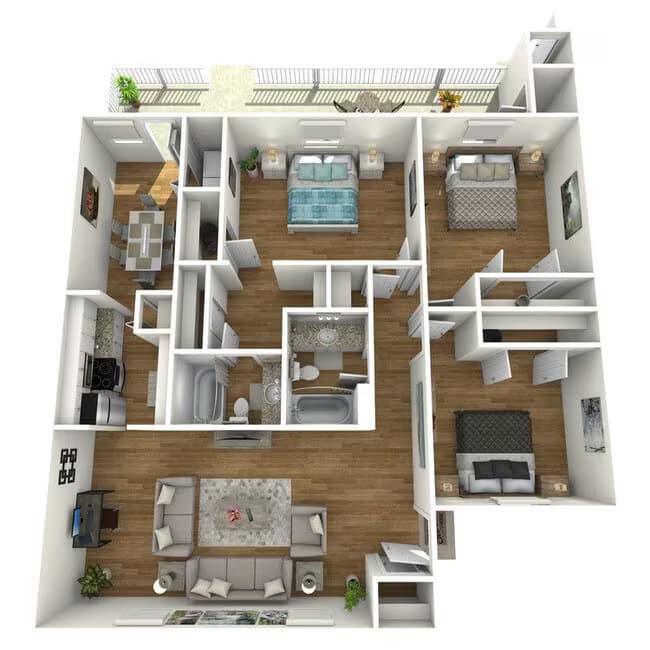 F 112U floor plan