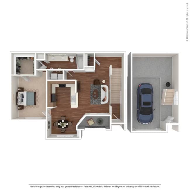 1B 1606 floor plan