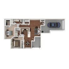 2D 1110 floor plan