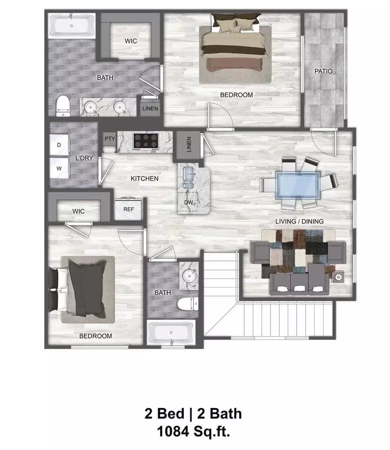 B3R 1413 floor plan
