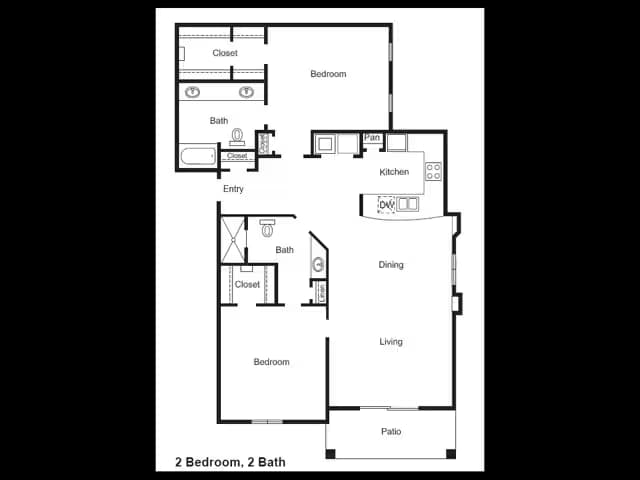 Unit 2-0211 floor plan