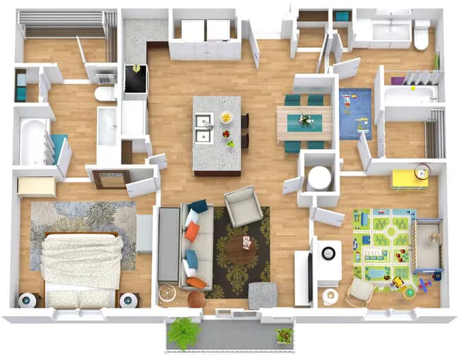 B2 4308 floor plan