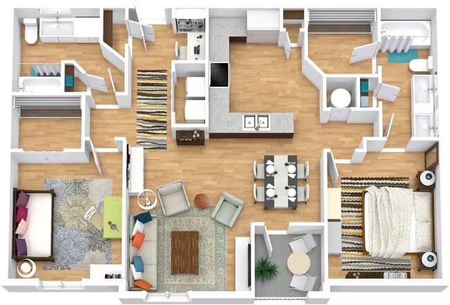 B3 3119 floor plan