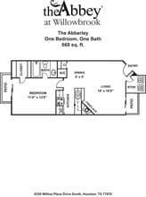 Abberley 1001 floor plan