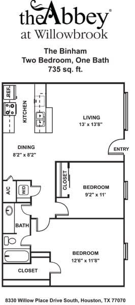 Unit 0512 floor plan