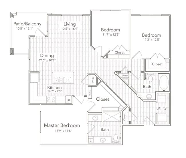 C1 3-3213 floor plan