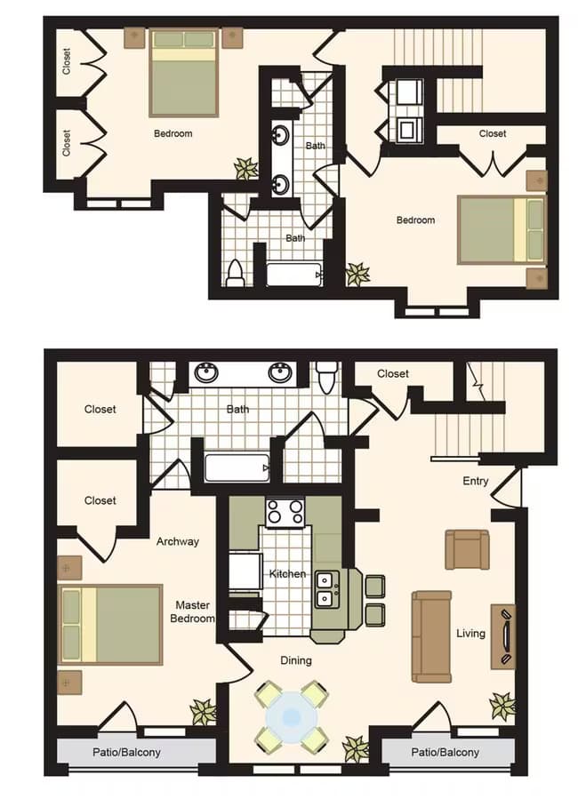 E 9207 floor plan