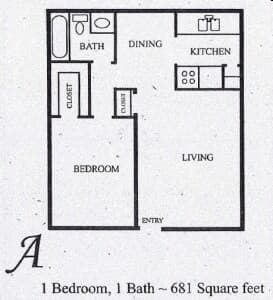 Unit 214 floor plan