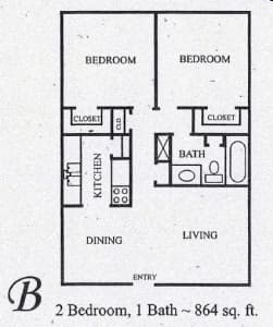 Unit 508 floor plan