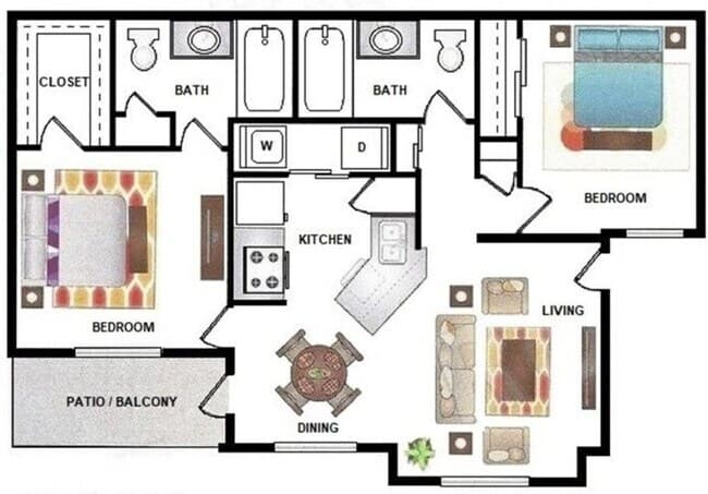 B2 2101 floor plan