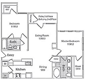2A - Lexington 1408 floor plan
