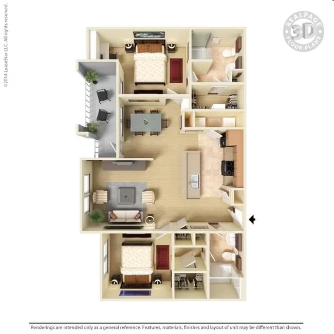 Atlantic 01-303 floor plan