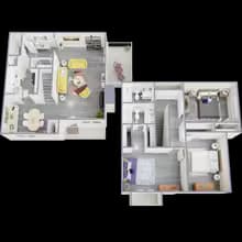 3X2.5 PLATINUM 2204 floor plan