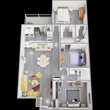 Unit 3703 3703 floor plan