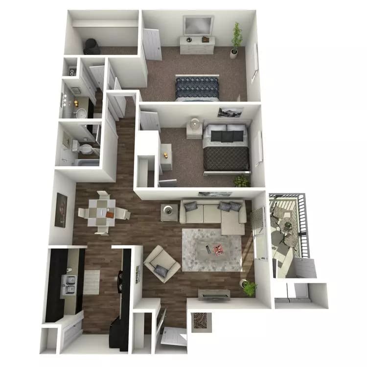 Unit Fir Fir floor plan