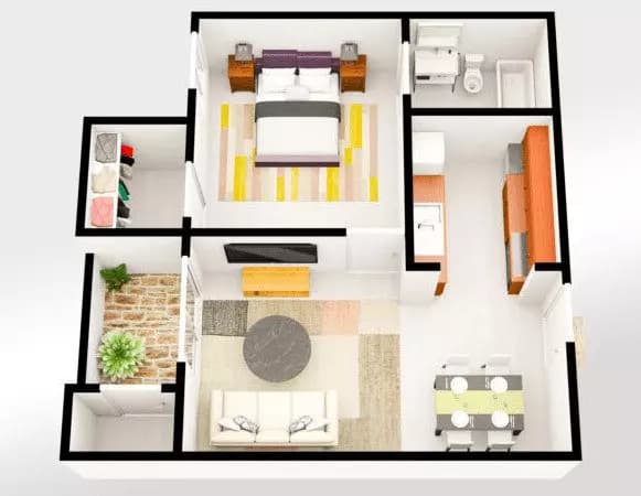 A1 1501 floor plan
