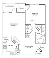 The Ashton 9106 floor plan