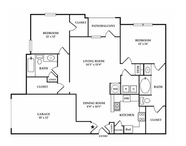 The Berkshire 7106 floor plan