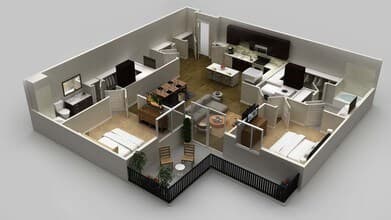 B6 Main-3023 floor plan
