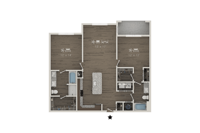 B11 3420 floor plan