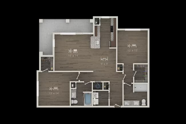 B2 2327 floor plan