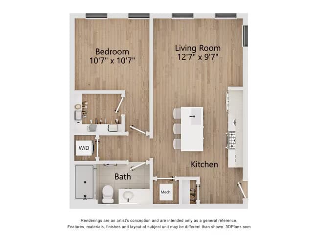 Apartment Home A1 3211 floor plan